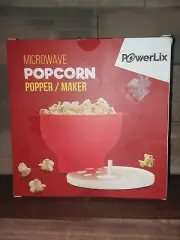 PowerLix Microwave Popcorn Popper/Maker Collapsible