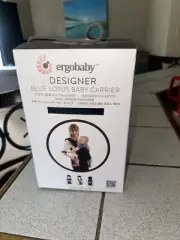 ERGOBABY BABY CARRIER DESIGNER COLLECTION IN BLUE LOTUS