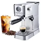 Espresso Machine, Compact Espresso Coffee Maker with Milk Stainless Steel