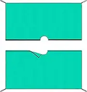 Krujecnt Landscaping Tarp | Landscape Cloth | 79 X 79 Inches Waterproof Cover Barrier Mats for Outdoor Yard Gardening Flower Beds Driveway Lawn Grass