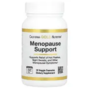 California Gold Nutrition, Menopause Support with Angelica gigas, Cynanchum wilfordii, Phlomis umbrosa and L-Leucine, 30 Veggie Capsules
