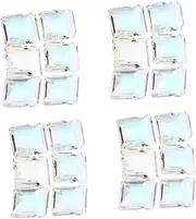Beaupretty 30pcs Nail Diamonds Nail Gems Diamonds for Nails Clear Butterflies Nail Charms Small Clear Butterfly Nail Charms Flat Back Rhinestones Nail Bling Silver Gems for Bedazzling Crystal