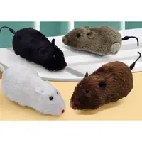 在飛比找蝦皮購物優惠-Wind Up Fake Toy Mouse Rat Cat