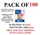 1000 Pieces Of Disposable Hand Soap Paper And Portable HandSoap Strips Traveling