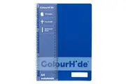 Colourhide PP Writing Notebook w Ruler A4 School Stationery 120-Pages Sky Blue