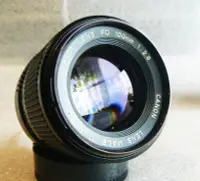 在飛比找Yahoo!奇摩拍賣優惠-【悠悠山河】完美近新 人像鏡 Canon new FD NF