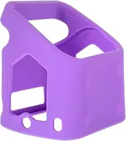 Hzycwgone Carrying Silicone Case for Yoto Player (3rd Gen.) Kids Bluetooth Audio Speaker,Travel Protective Jacket Skin Sleeve for Yoto Player 3rd Gen(Purple)