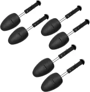 Hormas para zapatos de longitud ajustable, prácticas, 3 pares