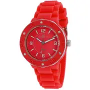 Oceanaut Women's Acqua Red Dial Watch - OC0225