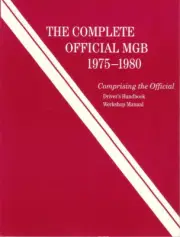 MGB SHOP MANUAL SERVICE REPAIR BOOK OFFICIAL BENTLEY HAYNES CHILTON