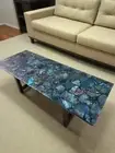 Hallway Coffee Table Top, Labradorite Table Top, Slab Top Bar Counter Decor