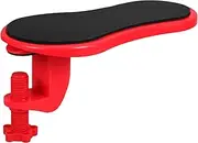 LAPYAPPE Elegant Desk Mouse Wrist Rest Pad Non-Slip Support for Keyboard Comfortable Arm Rest Gaming Mouse Pad Black