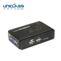 在飛比找PChome24h購物優惠-【UNICLASS】USB-SP02 輕薄桌上型USB VG