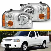 Headlight Assembly Set For 2001-2004 Nissan Frontier Base XE Left & Right 2Pc (for: Nissan)