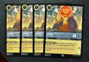 X1 Simba "Future King" 188/204 Disney Lorcana Trading Cards - Common NON FOIL