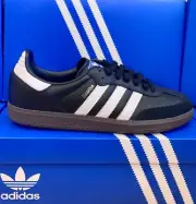 Adidas Women's Samba OG Core Black/ Cloud White Shoes IG9031 New in Box