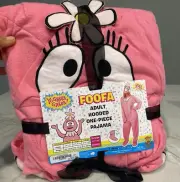 New Yo Gabba Gabba Adult size XXL Hooded 1 piece Pajama FOOFA Pajamas