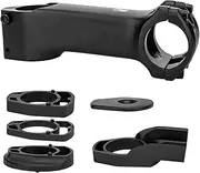 Cycling Stem | Aluminum Alloy Bike Stem Riser | 7 Degree Adjustable, Internal Cable Routing, Cycling Accessories for Road Mountain Long Distance Racing Adventure