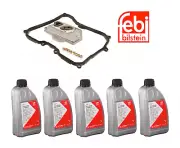 Auto Transmission Service Kit: 5L ATF Fluid + Filter + Pan Gasket for Mini (for: Mini)