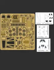 1/72 T-65 X-Wing Detail Set for Bandai kits [Star Wars Trilogy / Rogue One]