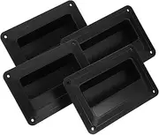 Gatuida 4 pcs Plastic Speaker Handles Small Audio Side Handle for Easy Replacement Sturdy and Convenient Grip for Stage Speakers
