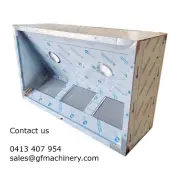 Commercial Stainless Steel Kitchen Exhaust Canopy 2200x1200x700
