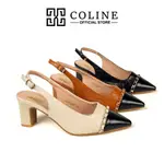 COLINE CLN-8026 露跟鞋豆腐女露跟鞋 C1244