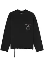 Honor The Gift Logo-embroidered Cotton Sweatshirt - Black - M M