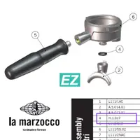 在飛比找蝦皮購物優惠-ez現貨 La Marzocco 把手墊圈 把手 分流嘴 O