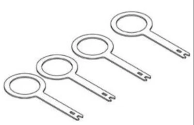 OEM VW AUDI Skoda Seat T30005 Radio Removal Tool Made In Germany