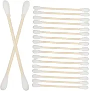 TOKIDNY 100 Pcs Multifunctional Cotton Swab Cotton Sanitary Swab Double Pointed Cotton Swabs Microblading Swabs Ear Cleaning Swabs Tip Swabs Makeup Applicator Sticks Swabs for Jewelry