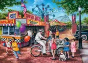 MasterPieces Summer Carnival 1000 Piece Jigsaw Puzzle By Dan Hatala