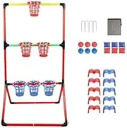 JunZheHub Portable Bean Bags Toss Game for Outdoor Fun and Indoor Play