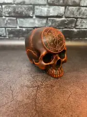 Belphegor Skull Chaos magic Anti Cosmic Satanism Demon Altat Tool Witchcraft