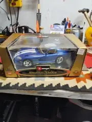 1996 DODGE VIPER GTS COUPE, [BBURAGO TOY] Die Cast Gold Collection, SCALE 1/18