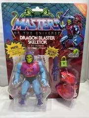 Masters of the Universe Origins Deluxe Dragon Blaster Skeletor 2022 Unpunched