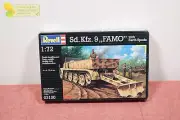Revell Sd.Kfz. 9 FAMO w/Earth Spade Model 1/72 (Package Wear)