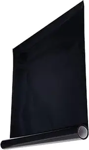 Fish Tank Backdrop - Aquarium Background Poster | Elegant Static Cling Black Aquarium Backdrop Sticker, Easy to Use Aquarium Poster Background, Static Cling Aquarium Background for Fish Tank