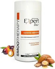 Expert Hair Keratin Smooth, Hair B-tox- Anti-Frizz, B-tox Capilar Para El Cabello- Thermo-Active, Natural Look-Queratina para Alisar el Cabello, Cirugia Capilar para el Cabello (1kg/35.3 oz.)