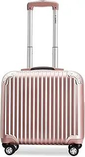 [sdneNest] Wheeled Suitcase, 16-inch Suitcase, Lightweight Hard-Sided Suitcase, Small Size, Carry-on Luggage for Boarding, Easy to Push and Pull (C)