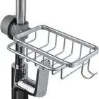 Kitchen Faucet Sponge Holder Sink Caddy Organizer Over Faucet Hanging Faucet