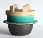 DOPPOEN Kiln DONABE Japanese Earthen Rice Pot by Fujii HAGAMA Handcraft 5 cup