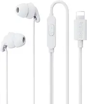 Remax RM-518I Wired Sleep Earphone for iPhone, White