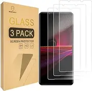 [Mr.Shield] [3-Pack] Designed For Sony Xperia 1 III [Tempered Glass] [Japan Glass with 9H Hardness] Screen Protector with Lifetime Replacement