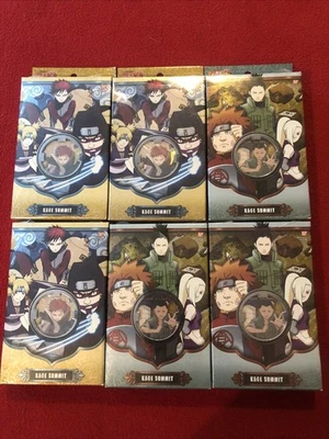 Naruto Ccg Kage Summit Starter Decks 3 Of Each! Sealed Permapower Siblings Fury