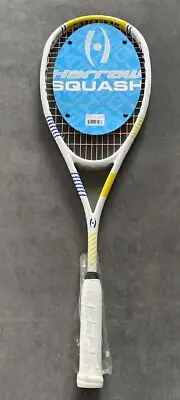 Harrow 66040106 Vapor Squash Racquet, White/Royal/Yellow NEW