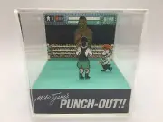 Mike Tyson's Punch Out NES Nintendo Little Mac Shadow Box Diorama Cube