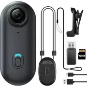 128GB FHD 1080P Mini Body Camera,Wearable Action Body Cam,Thumb Size Hands Free Recording Body Worn Camera,Premium Portable Camcorder (Black)