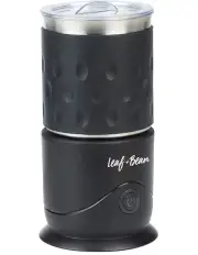 [Leaf & Bean] Electric Magnetic Milk Frother & Warmer in Black