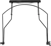 Kisangel Harmonica Neck Rest 10 Hole Harp Mount Sturdy Metal Stand Harp Neck Frame for Musicians
